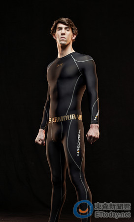 「飛魚」菲爾普斯也是UA代言人。 Under Armour 孟橙策略行銷